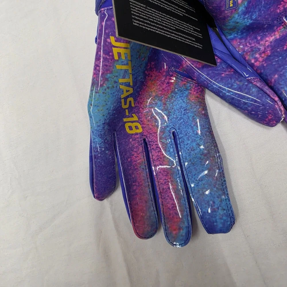 Under Armour F9 Nitro Justin Jefferson JJettas Football Receiver Gloves Size XL